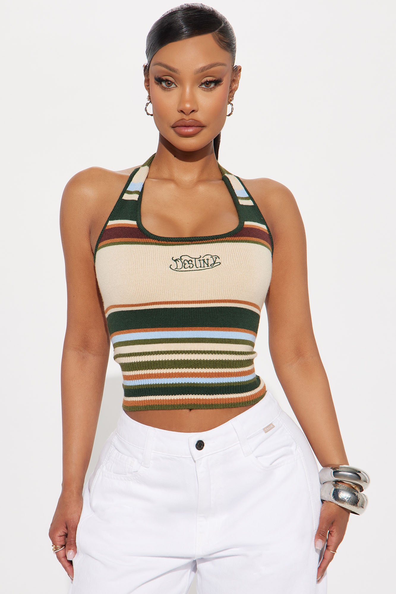 Secret Location Sweater Vest - Ivory/combo - Image 24