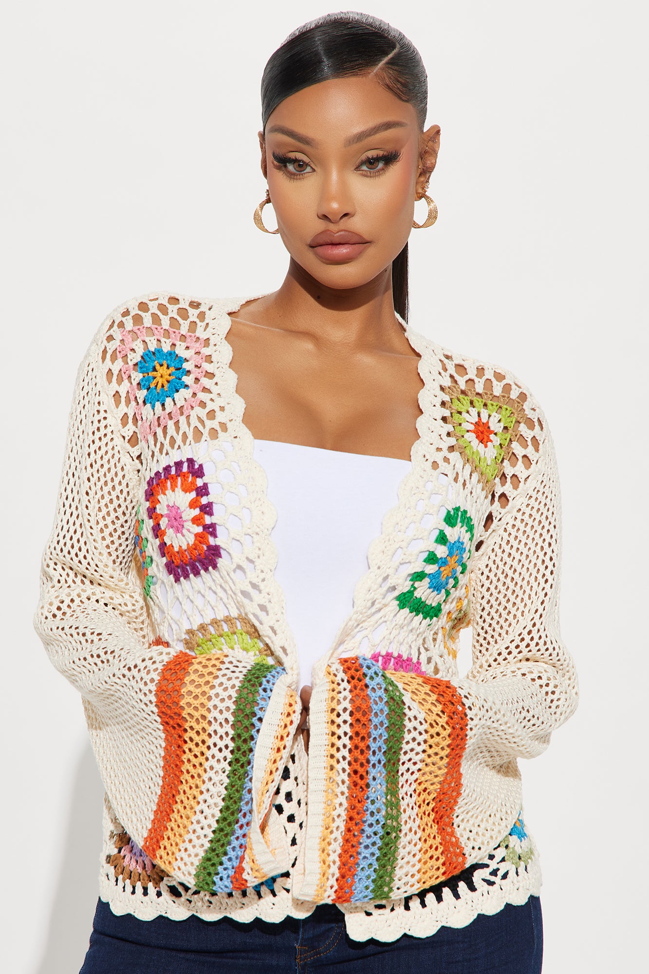 Secret Location Sweater Vest - Ivory/combo - Image 21