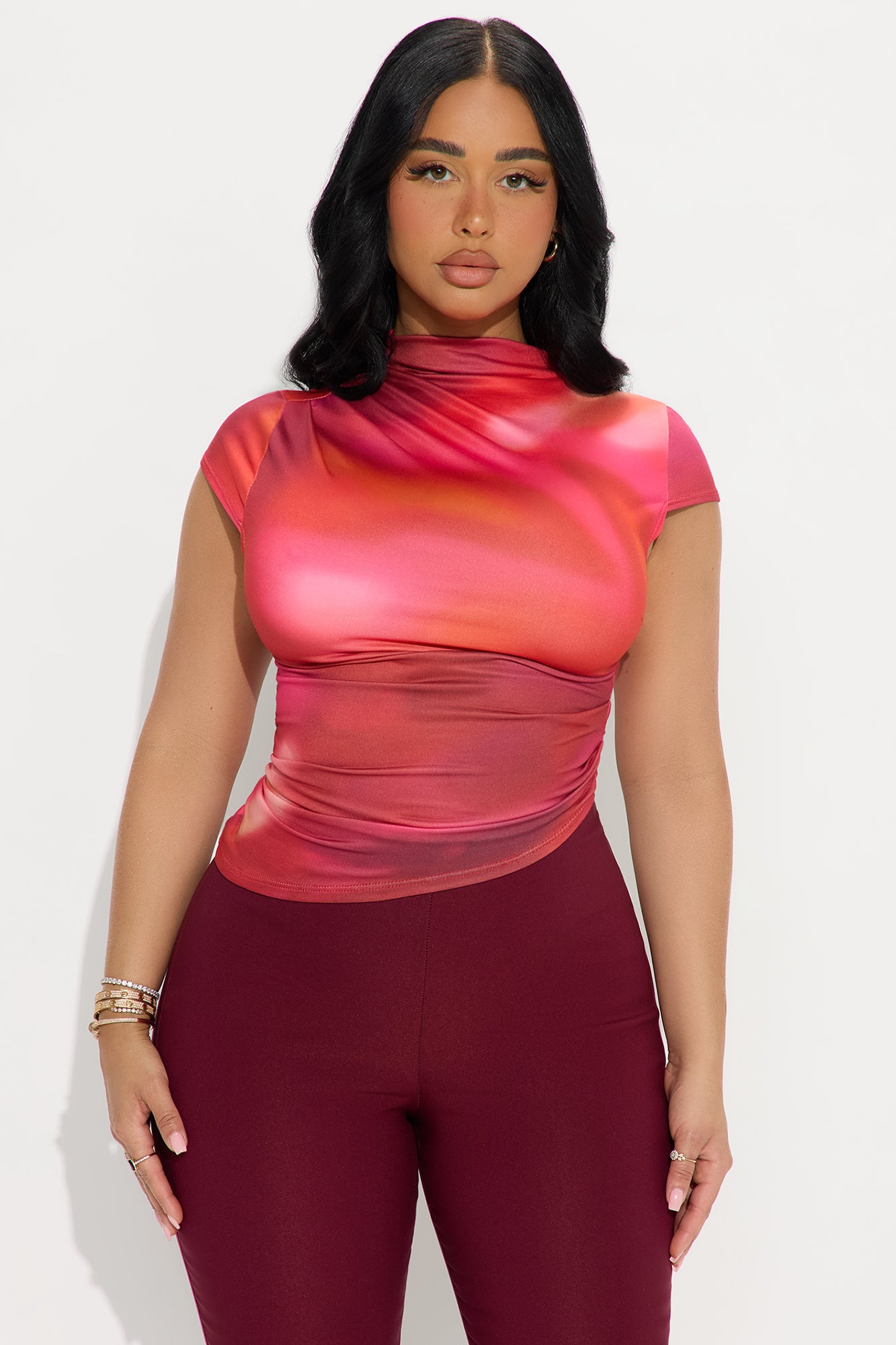 Miah Striped Sweater Vest - Oatmeal/combo - Image 53