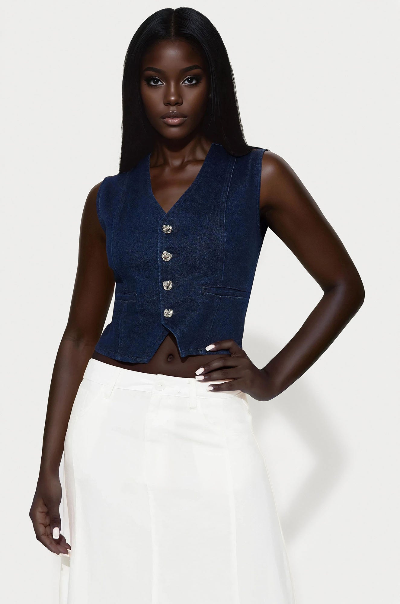 The Original Sweater Vest - Black - Image 33