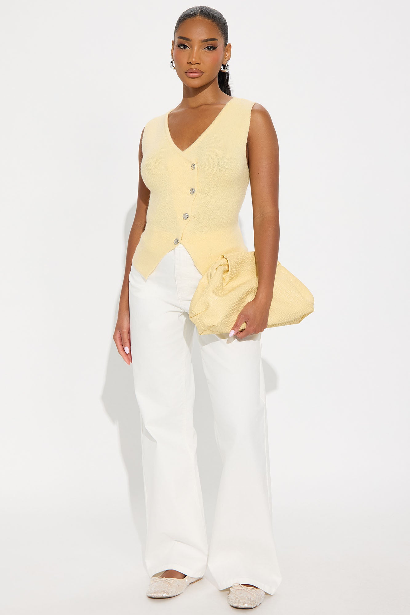 My Comfort Place Hardware Vest - Butter Yellow - Image 4