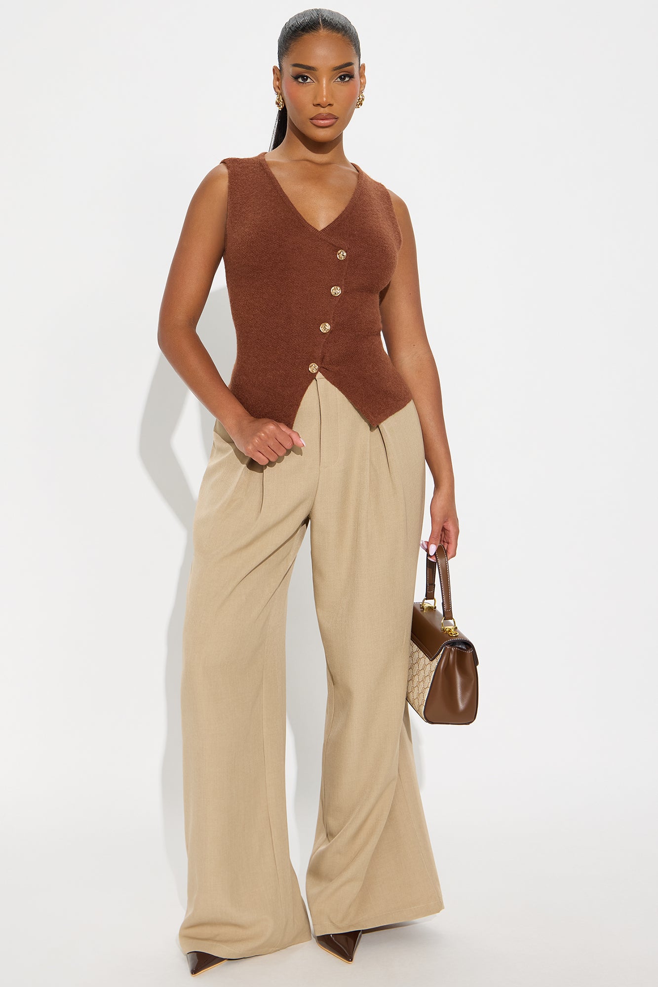 My Comfort Place Hardware Vest - Mocha - Image 2