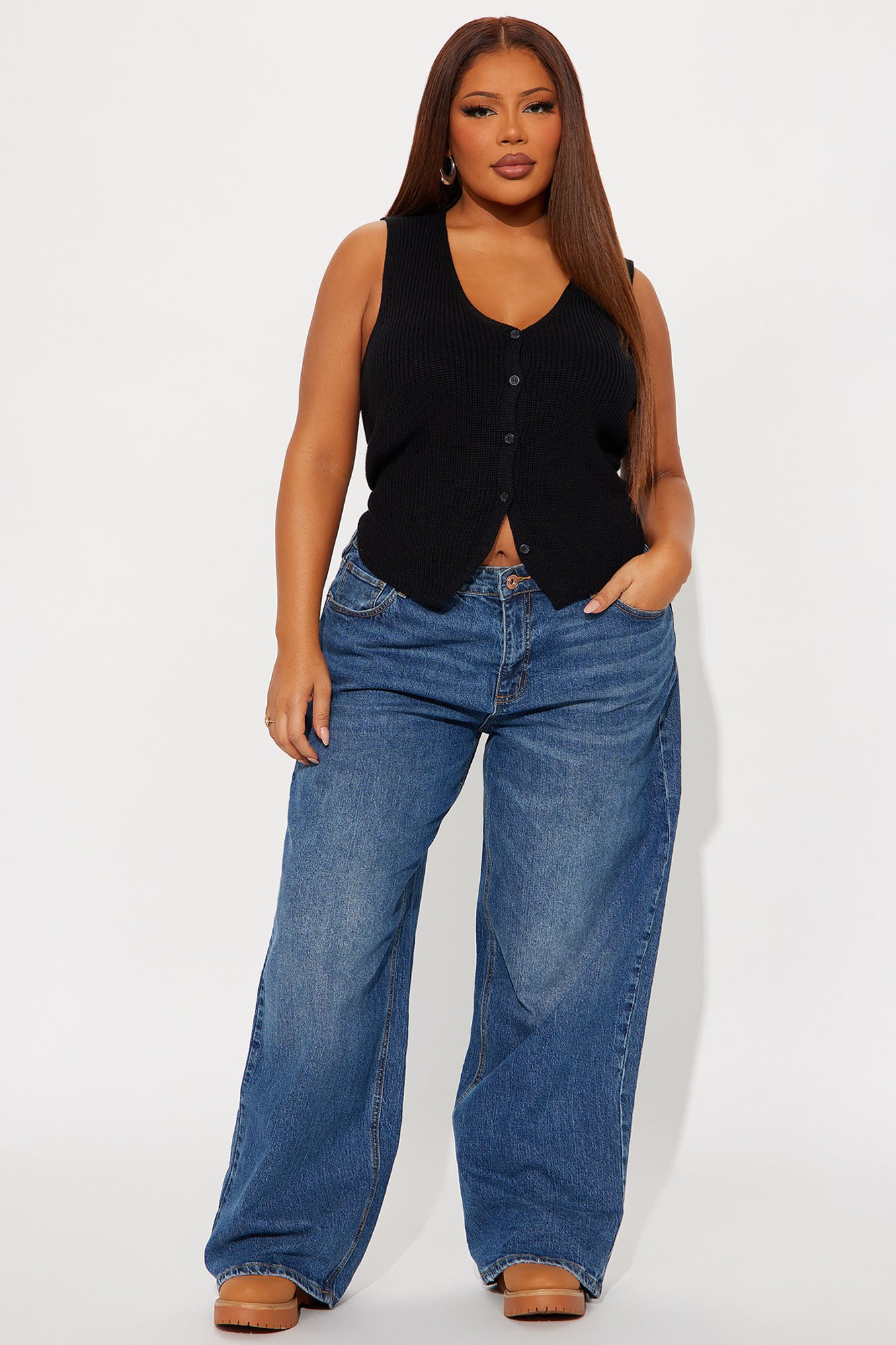 The Original Sweater Vest - Black - Image 23